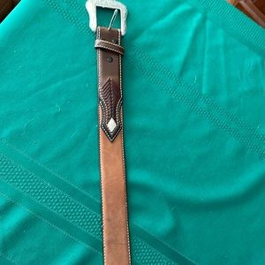Nocona Leather belt